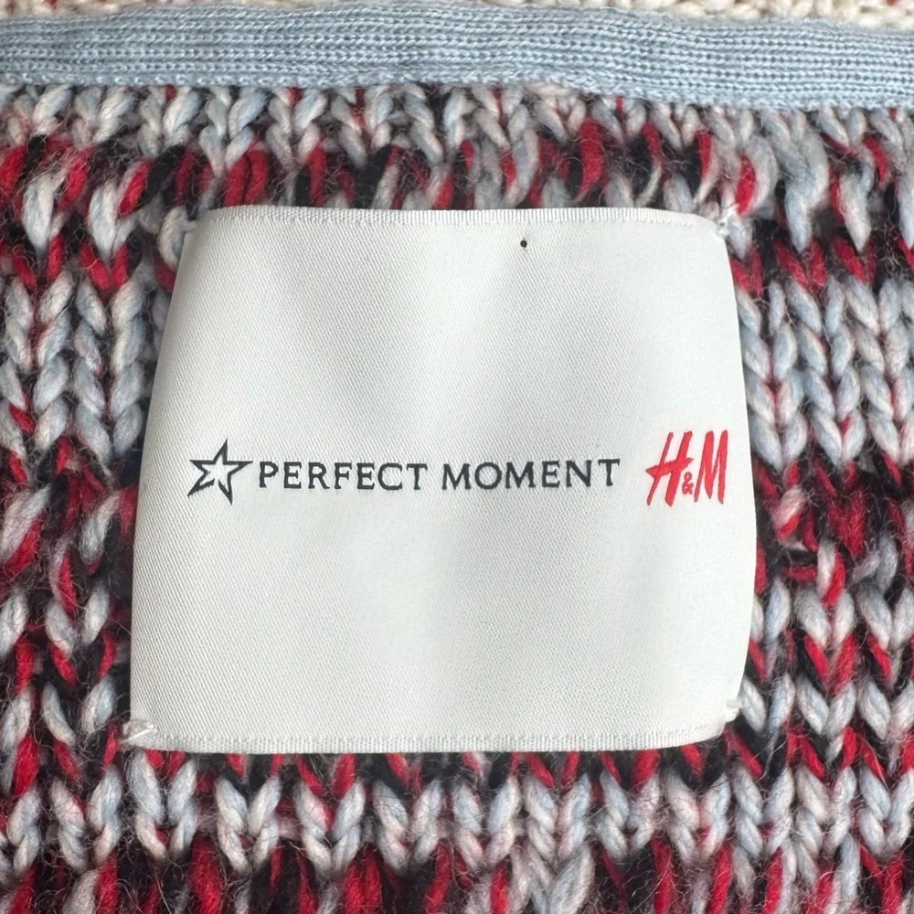 Perfect Moment x H&M BOUCLÉ-Knit Wool Cardigan Large
